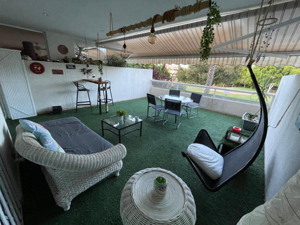 Large Relaxed Terrace, Golf Views Apartment Alicante Exterior foto
